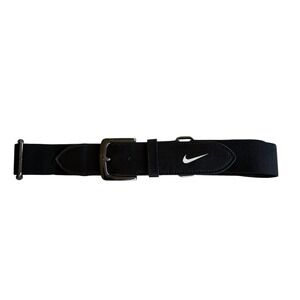 Nike adjustable belt unisex one size adjustable sports outdoor golf leather logo